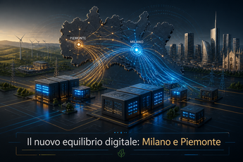 Non solo Milano: i nuovi numeri di Terna mostrano un riequilibrio delle infrastrutture digitali verso il Piemonte