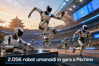 Pechino ospita 2.056 robot umanoidi in gara su sport e mestieri: un test sul livello raggiunto dalla tecnologia
