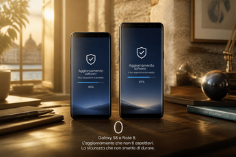 Otto anni dopo il debutto Galaxy S8 e Note 8 ricevono ancora patch di sicurezza: un caso raro nel mondo Android
