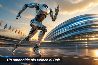 Nei giochi robotici di Pechino un umanoide corre come il campione olimpico: perché il traguardo non è come sembra