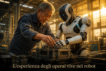 Mitsubishi e Highlanders insegnano ai robot i gesti degli operai esperti prima che vadano in pensione per sempre
