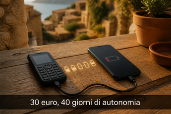 Nokia rilancia un telefono da 30 euro che dura 40 giorni e salva la batteria degli altri smartphone in emergenza