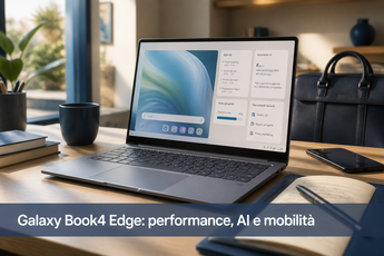 Samsung Galaxy Book4 Edge offerta: Snapdragon X Plus Wi-Fi 7