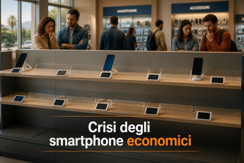 Smartphone economici spariscono mercato: cause crisi hardware