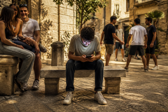 Dipendenza smartphone doomscrolling FOMO nomofobia effetti