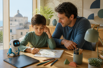 Bambini e intelligenza artificiale: come cambia l'apprendimento cognitivo