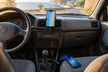 Android Auto su auto vecchia: la soluzione DIY con smartphone riciclato