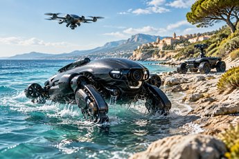 ProtoDynamics svela a Rimini droni e rover con IA per aria e acqua
