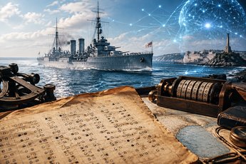 Un incrociatore inglese, un codice tedesco del 1918 e un'intelligenza artificiale che risolve tutto in poche ore