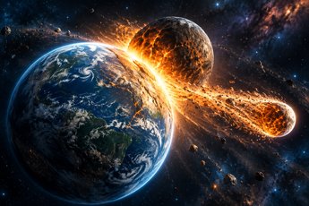 Formazione della Luna in poche ore: la teoria che sfida il passato