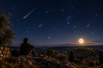 Pioggia di stelle ottobre 2024: date e orari per vedere le meteore