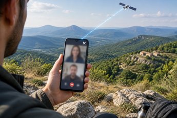Starlink Mobile Fastweb Italia: completata la prima chiamata satellitare su 4G