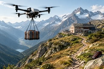 Droni cargo e rifugi alpini: il bilancio dei 189 voli dell'estate 2026