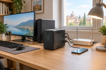 UPS da scrivania in offerta: protezione utile per chi lavora da casa
