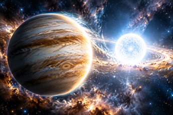 Astronomi scoprono un pianeta fenice rinato dalle ceneri stellari