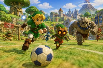 Ocarina of Time diventa un gioco di calcio grazie a un mod per N64