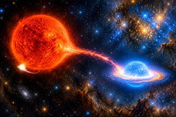 Cannibalismo stellare astronomia: come una stella divora la sua compagna