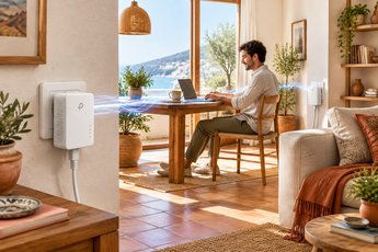 TP-Link offerta powerline, kit TL-PA8010P in sconto fino a 1200 Mbps