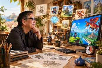 Giochi IA a creazione veloce: Yuji Horii lo dimostra in 30 minuti