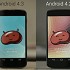 Android 4.3: novità e differenze. Confronto Android 4.2.2 Je