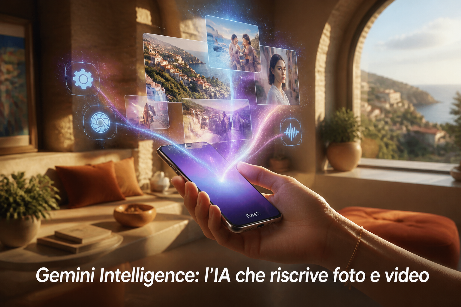 Perch� Gemini Intelligence sui Pixel 11 non � solo un assistente vocale ma un sistema che riscrive foto e video