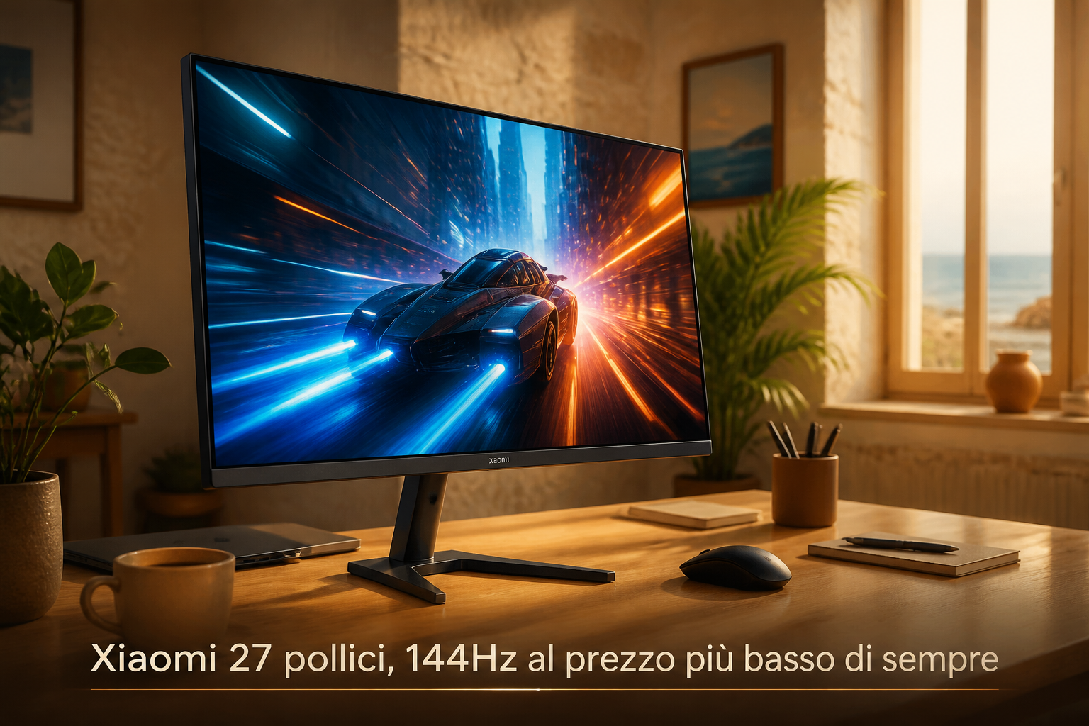 Il monitor Xiaomi da 27 pollici tocca il prezzo pi� basso di sempre: 144Hz e colori precisi per gaming e non solo