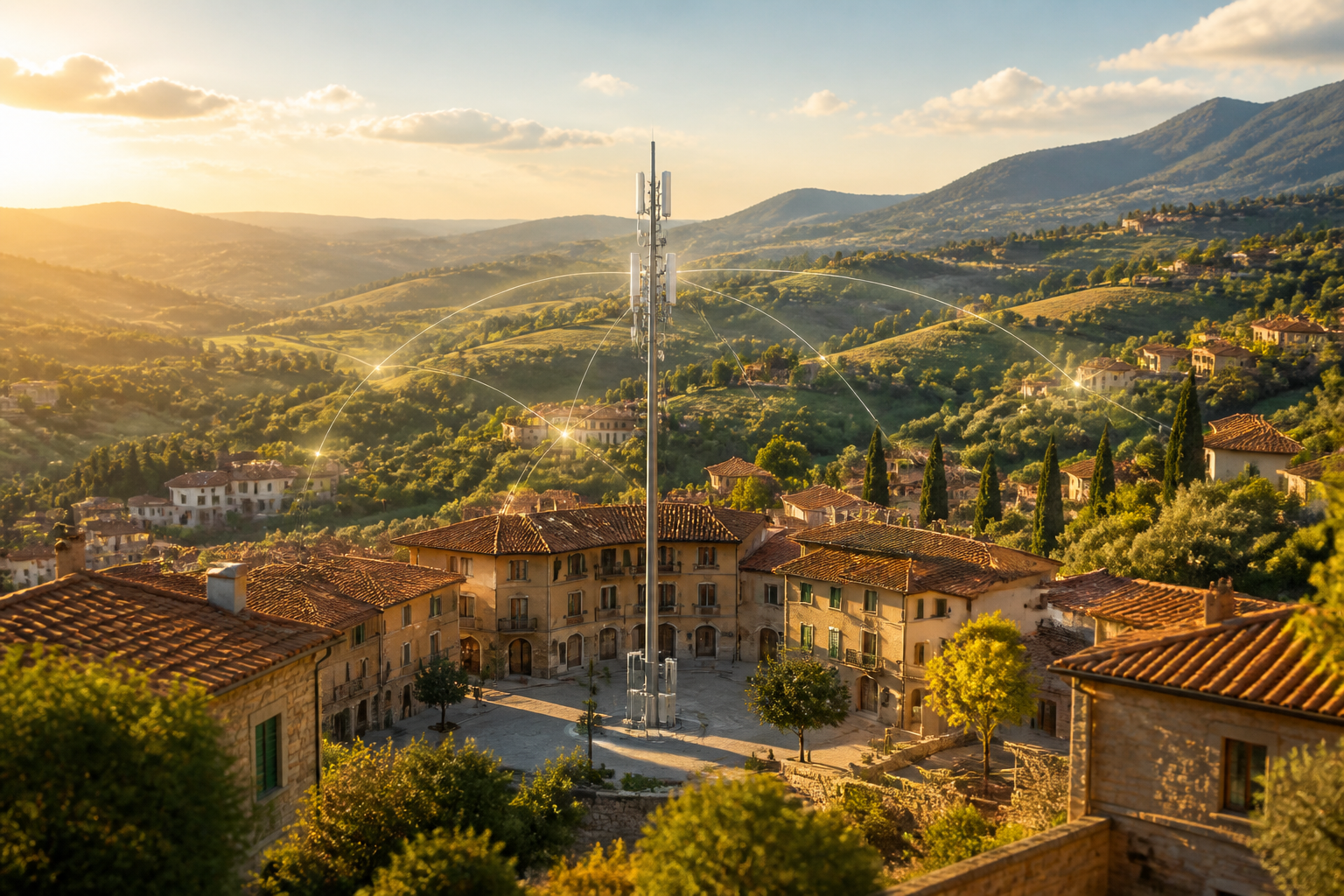 Tecnologia radio Eolo raggiunge il 40% dei comuni della provincia di Bergamo