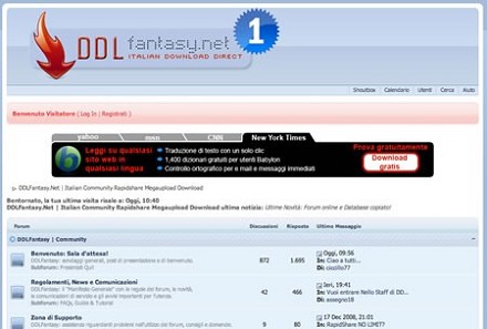 Chiude un altro sito di download e streaming