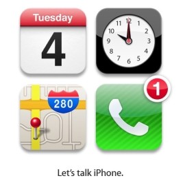 Presentazione apple iPhone 5 il 4 ottobre 2011